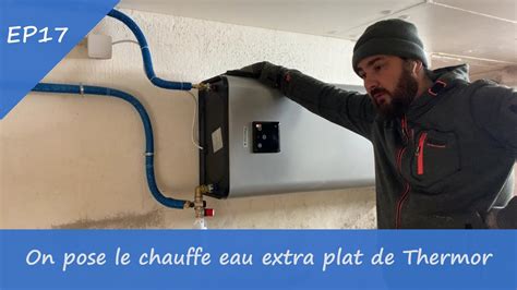 Pose d'un chauffe.